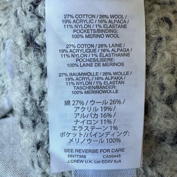 NWT J. Crew Crewcuts Girls Fuzzy Wool Sweater Size 10 - Picture 8 of 8